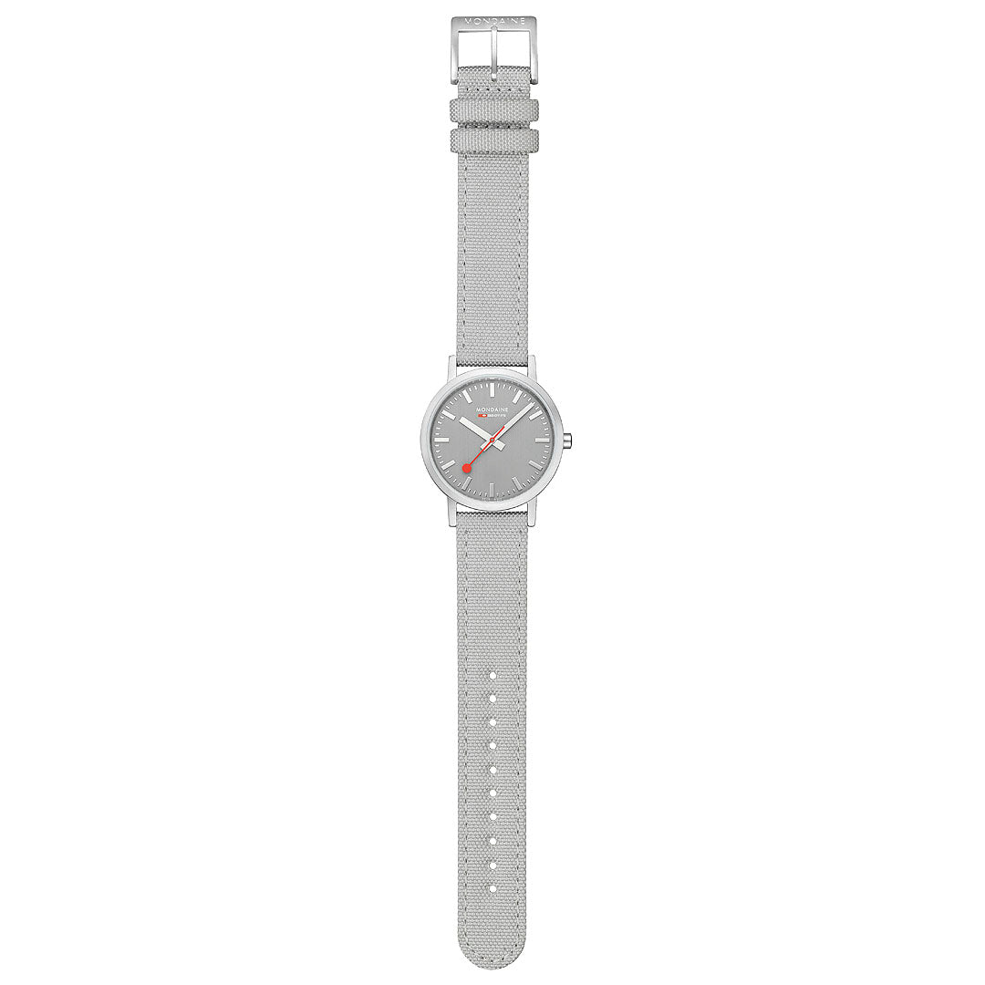 Mondaine Official Swiss Railways Classic Grey 36mm Watch