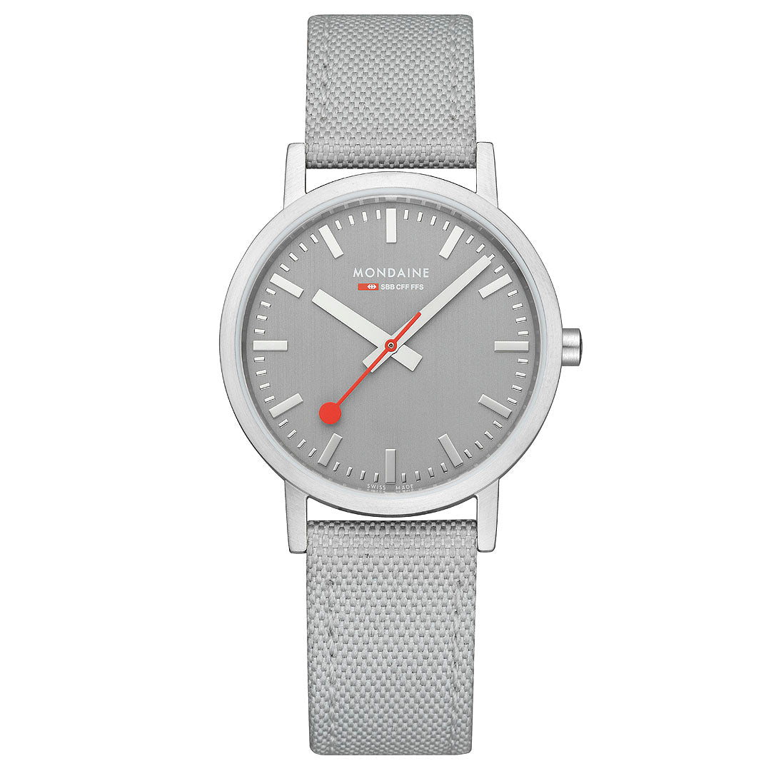 Mondaine Official Swiss Railways Classic Grey 36mm Watch