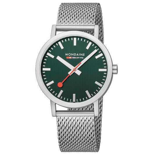 Mondaine Official Swiss Railways Classic Forest Green 40mm Watch