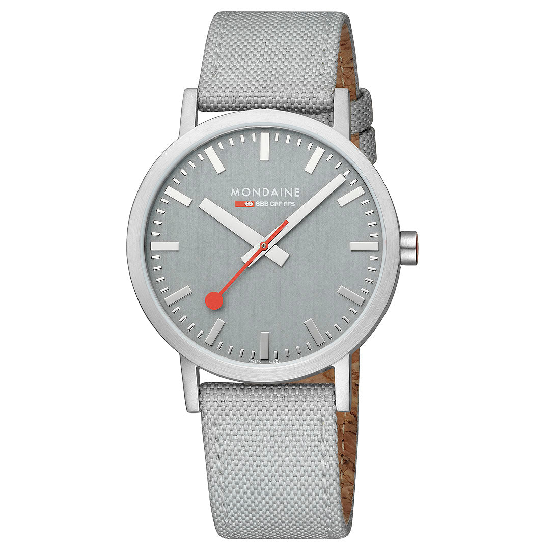 Mondaine Official Swiss Railways Classic Grey 40mm Watch