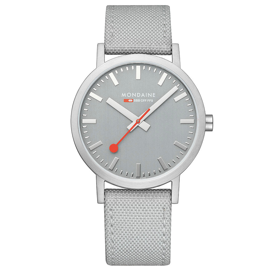 Mondaine Official Swiss Railways Classic Grey 40mm Watch