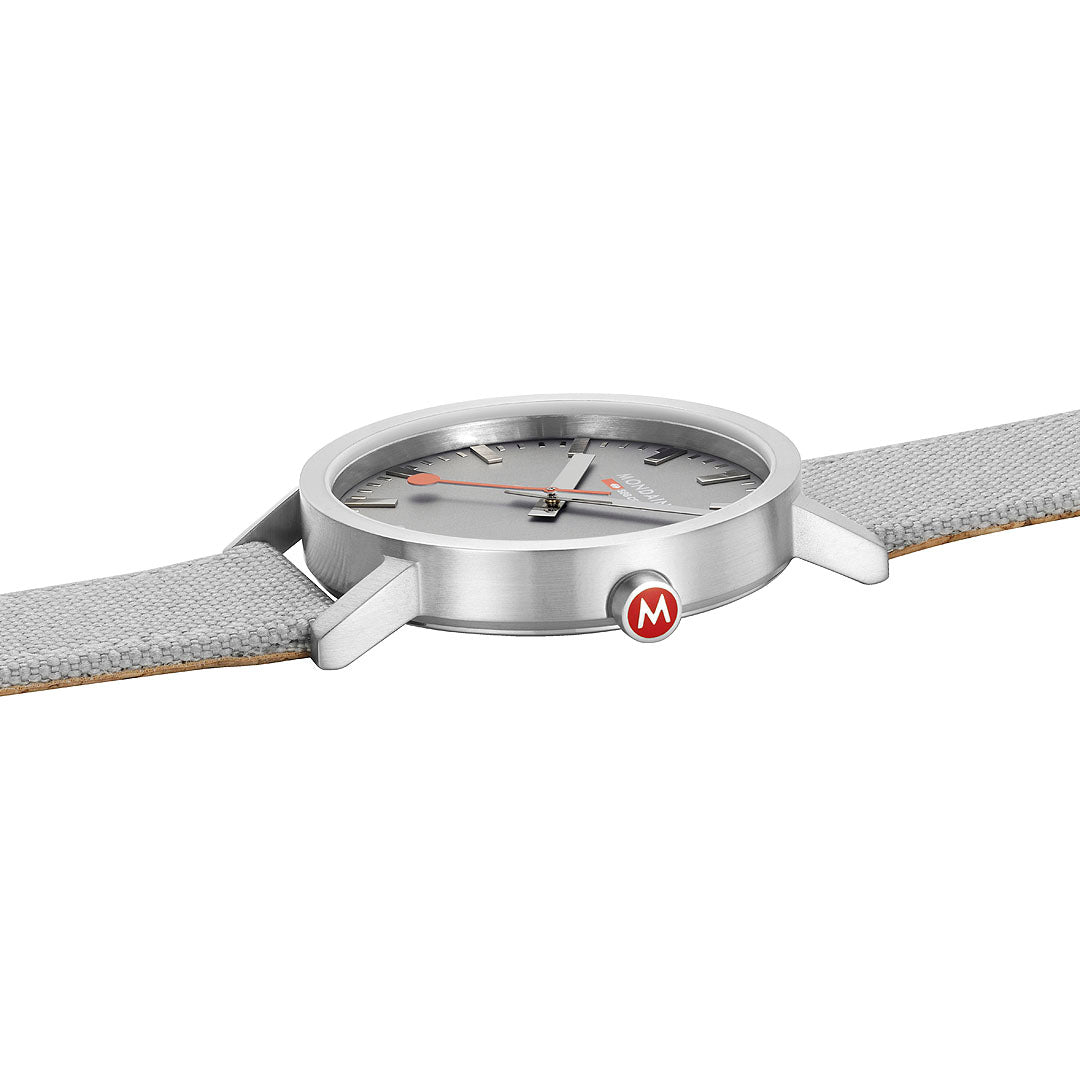 Mondaine Official Swiss Railways Classic Grey 40mm Watch