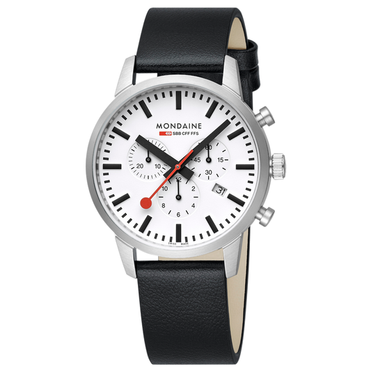 Mondaine Official Swiss Railways Neo Chronograph 41mm Watch