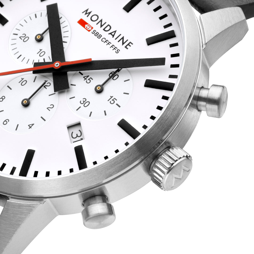 Mondaine Official Swiss Railways Neo Chronograph 41mm Watch