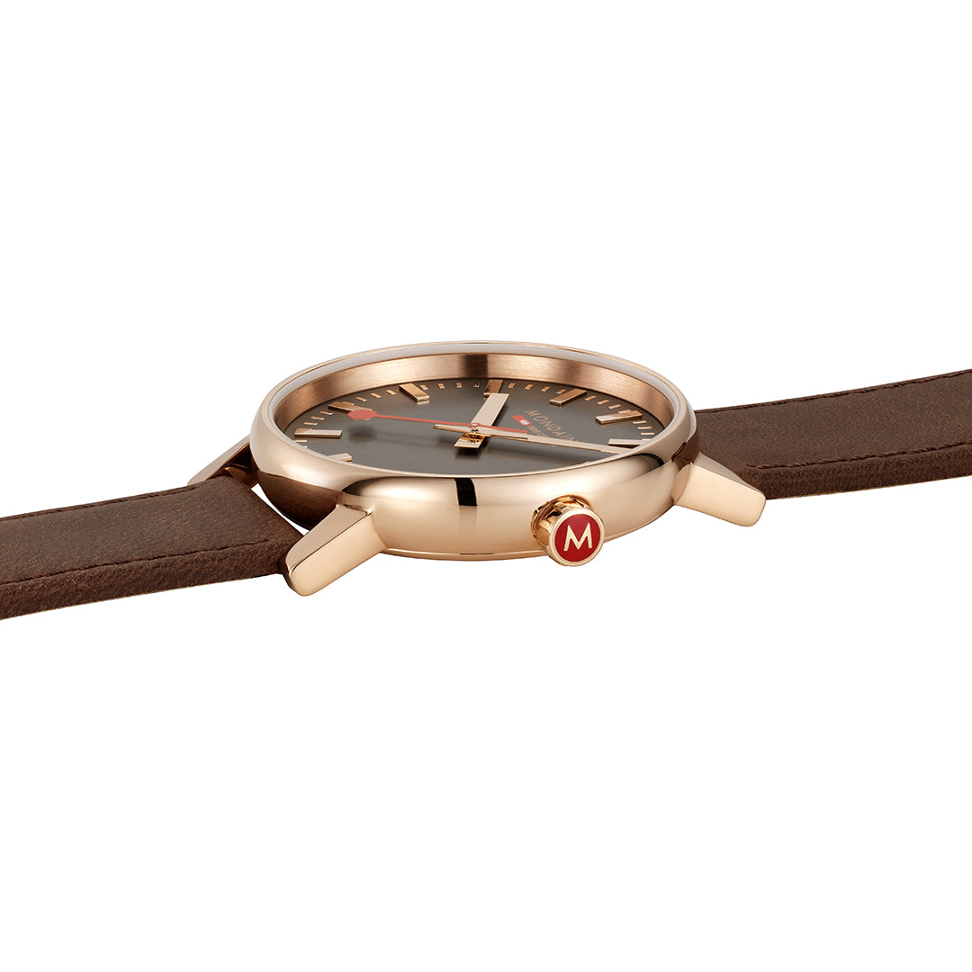 Mondaine Official Swiss Railways Evo2 40mm Rose Gold Watch