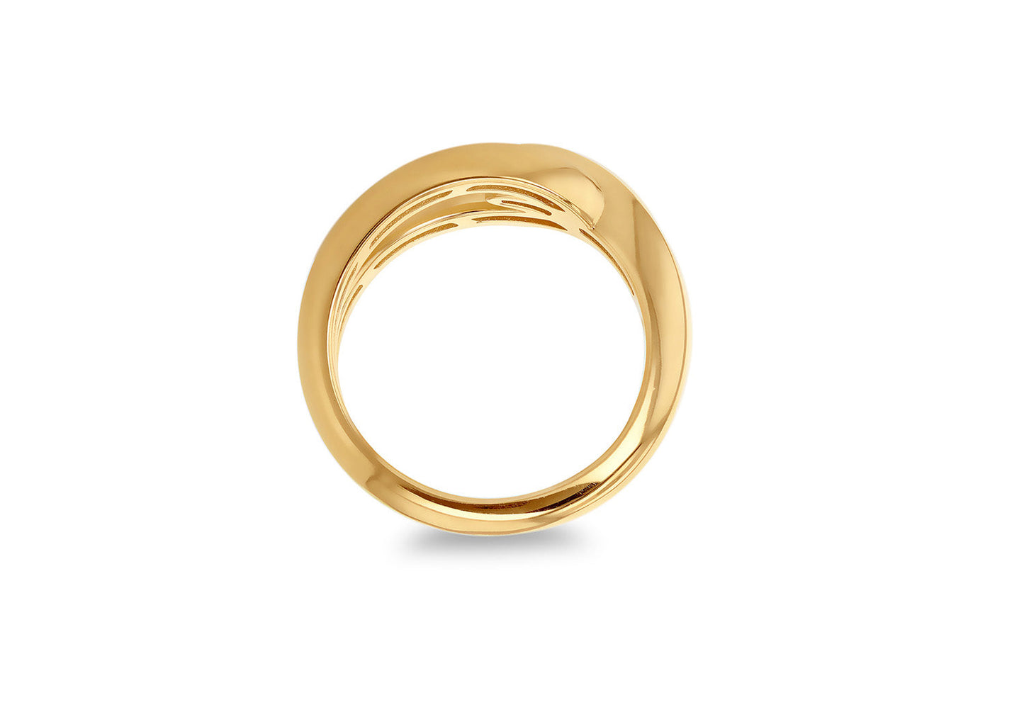 9K Yellow Gold Open Link Ring