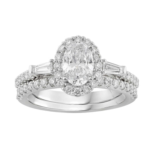 1.82ct Lab Grown Diamond Ring in 18K White Gold