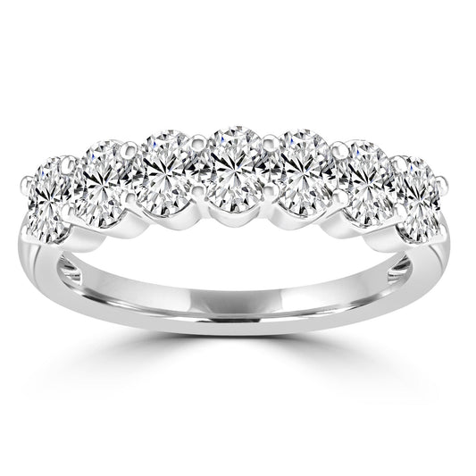 Diamond Fashion Ring with 1.26ct Diamonds in 18K White Gold