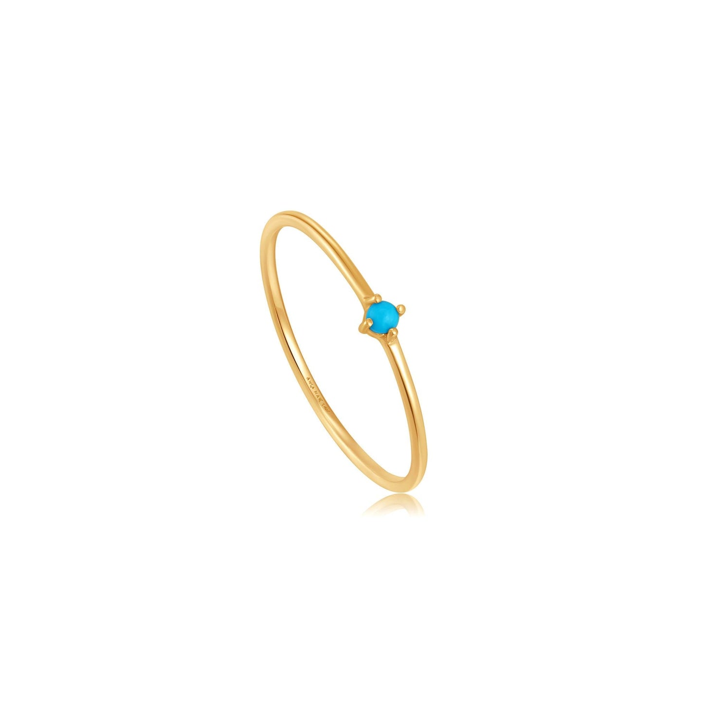 Ania Haie 14kt Gold Turquoise Stone Ring