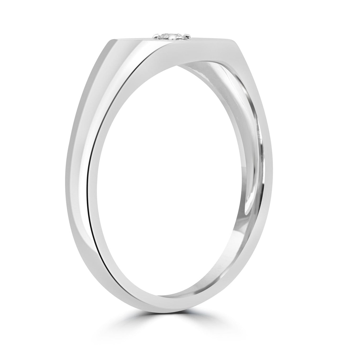 0.03ct HI I1 Diamond Ring in 9K White Gold