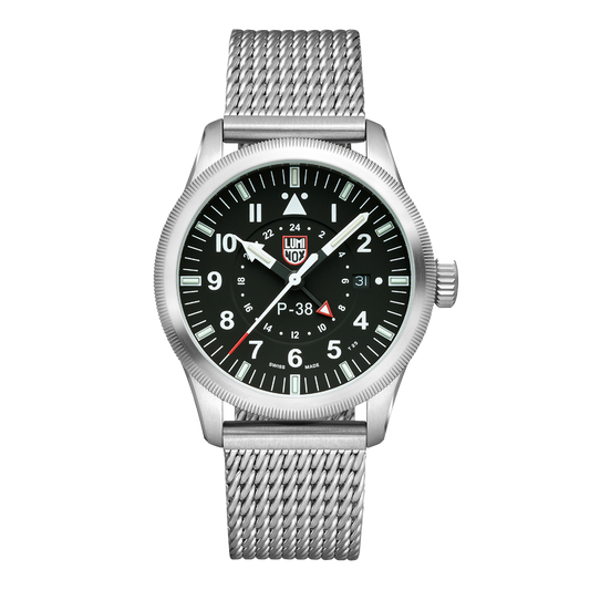 Luminox P38 LIGHTNINGB. Stainless Steel 42mm Men's Watch - XA.9522