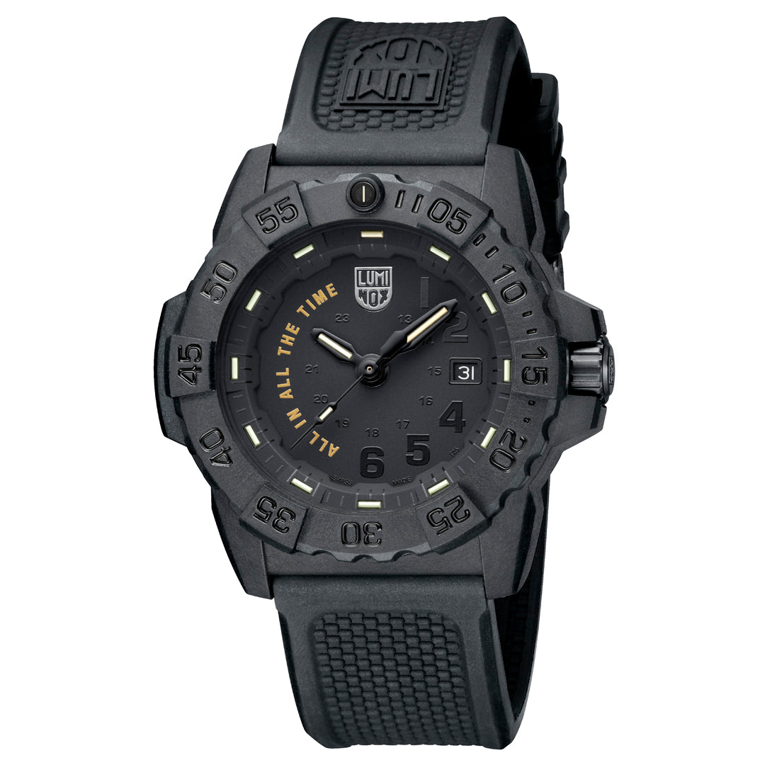 Luminox Navy SEAL Blackout Limited Edition 45mm Men's Watch - XS.3501.BO.AL