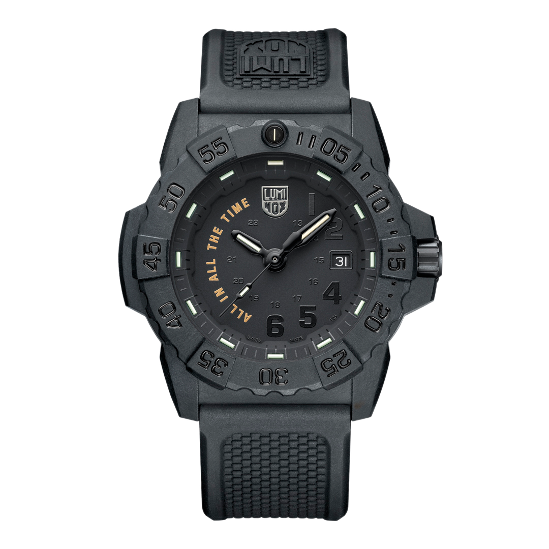 Luminox Navy SEAL Blackout Limited Edition 45mm Men's Watch - XS.3501.BO.AL